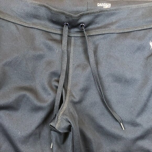 Danskin Now Womens Athletic Pants Large Straight Drawstring Activewear Navy Blue - Picture 10 of 13